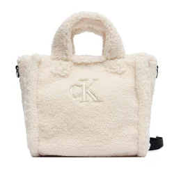 Calvin Klein Jeans Ročna torba Teddy Tote Bag IU0IU00355 Bež