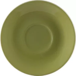 Lilien Krožniček za espresso Mocca Daisy 12 cm zelen