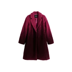 Desigual Zimski plašč rdeča/temno rdeča
