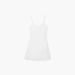 Cropp - Mini haljina s dezenom - white