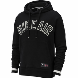 Nike M NSW NIKE AIR HOODIE PO FLC, moški pulover, črna
