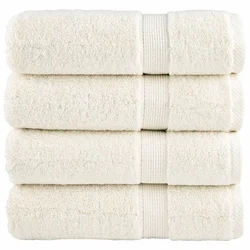 Premium ručnici za ruke SOLUND 4 kom. krem 50x100 cm 600 g/m2