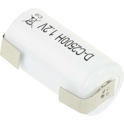 Mexcel Posebni akumulator Baby (C) U-spajkalni rep, Flat-Top NiCd Mexcel D-C2500B 1.2 V 2500 mAh