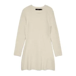 VERO MODA Obleka VMJOSANNA bež