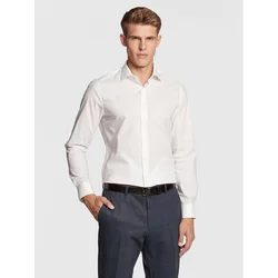 Michael Kors Srajca MD0MD90425 Bela Slim Fit