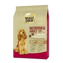 Select Gold Sensitive Adult Medium jagnjetina in riž 12kg