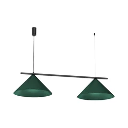 Luster na sajli CAPITAL 2xGX53/15W/230V, zelene boje