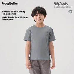 HeyBetter Dečja majica kratkih rukava, Siva