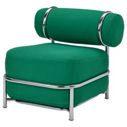 IKEA PS 2026 Fotelja bez rukohvata, s jast. sedišta/naslona na naduv./Knäbäck jarkozelena