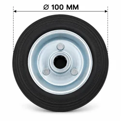 MKS Rezervni točak za kolica 100 mm D-100