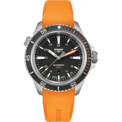Traser H3 110323 P67 Diver Automatic Black Mens Watch 46mm 50ATM