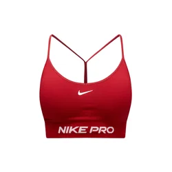 NIKE Športni nederček Pro rubin rdeča/bela
