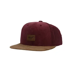 REELL Suede Cap burgundy