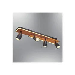 Opviq luster 1419-4, LED 20 W, hrast