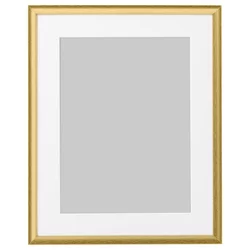 SILVERHÖJDEN Ram, zlatna, 40x50 cm