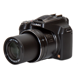 PANASONIC digitalni fotoaparat Lumix DMC FZ72, črn