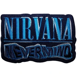 Nirvana Nevermind Wavy Cut-Out Iron-On Patch