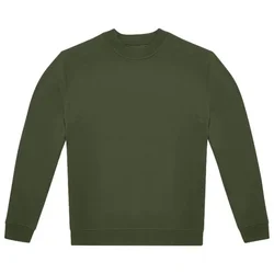 MAJICA DUGI RUKAVI B&C ID.332 CREW 280G MASLINASTO ZELENA S