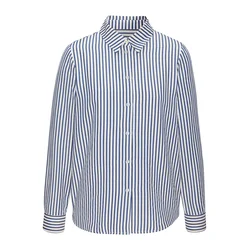 VIVANCE Bluza modra/bela
