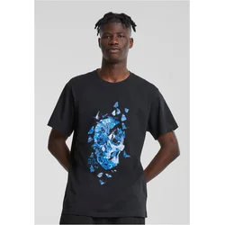 Black T-shirt Butterfly Skull
