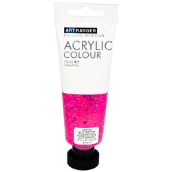 Boja akrilna 75ml pink glitter gfp120 art ranger