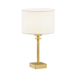 Argon 8047 - Stona lampa ABBANO 1xE27/15W/230V mesing/bela