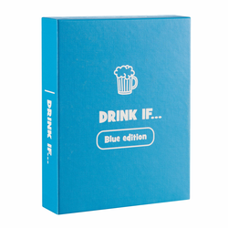 Spielehelden Drink if... Blue Edition, Igra za pijanje, 100+ pitanja, Igrači: 2+, Dob: 18+