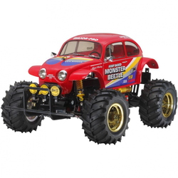 Tamiya Monster Beetle Tamiya beskontaktni istosmjerni motor, 1:10, Model električnog auta na daljinsko upravljanje Monstertruck stražnj