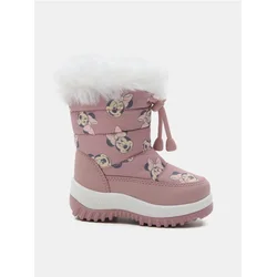 Sinsay - Čizme za sneg Minnie Mouse - prljavo roze