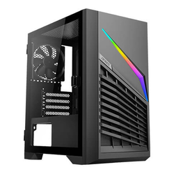 ANTEC DP31 mini-Tower RGB (0-761345-80038-9) gaming okno črno ohišje