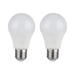 Komplet 2x LED prigušiva sijalice A60 E27/9W/230V 6400K