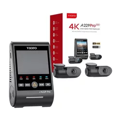 VIOFO A229 PRO 3CH 4K + 2K + 1080P WiFi, GPS