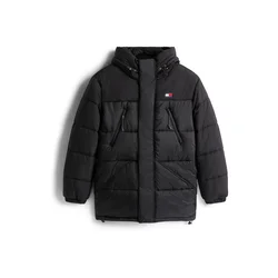 Tommy Jeans Zimska jakna črna