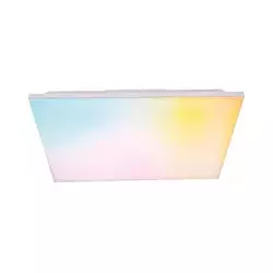 LED RGBW prigušiva panel LED/24W/230V bela + daljinski upravljač