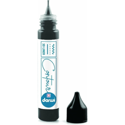 DARWI obrisi vitražnega stekla 30 ml - Black