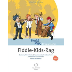 HOLZER-RHOMBERG:FIEDEL MAX FIDDLE-KIDS-RAG STRING ORCHESTRA