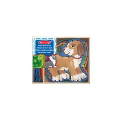 Melissa & Doug slike za nizanje živali