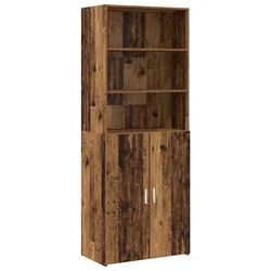 Highboard Staro drvo 70 x 42,5 x 185 cm Konstruirano drvo