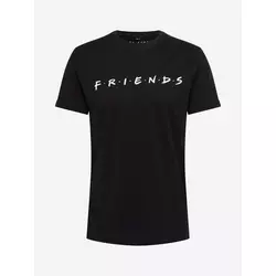 Mister Tee Majica Friends Logo Tee, črna