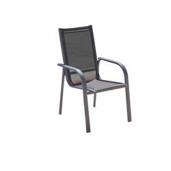 Hanah Home Baštenska stolica Lena, 66 x98 x59 cm, Antracit