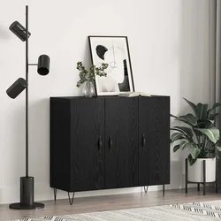 Kreveta Crni hrast 90 x 32,5 x 80 cm Konstruirano drvo