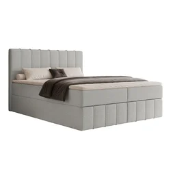 Boxspring postelja Martinez 125 (Lumi 84)