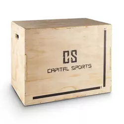 CAPITAL SPORTS SHINEATER, PLYO BOX S TREMI VIŠINAMI 20 24 30 (FIT20-Shineater)