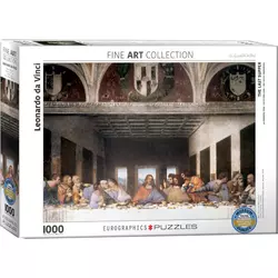 Eurographics - Puzzle Leonardo da Vinci: Zadnja večerja II - 1 000 kosov
