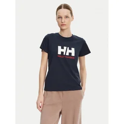 Helly Hansen Majica Logo 54593 Mornarsko modra Regular Fit