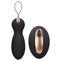 Elegance Dual Vibrating Toy Purity Black