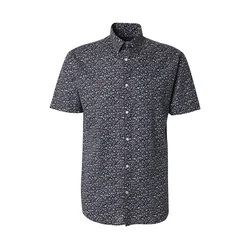 JACK & JONES Srajca JPRBLASUMMER nočno modra/rjasto rjava/bela