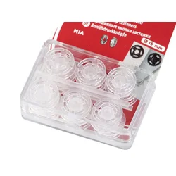 Plastični zatiči/zatiči O7-15 mm - (15 mm) prozorni (10 lističev)