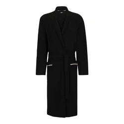 BOSS Dolg kopalni plašč Robe črna