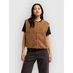 Quiksilver Cropped Vest rawhide